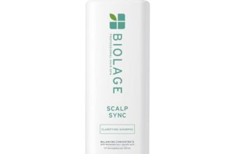 Biolage Scalp Sync Clarifying Shampoo for Soothed and Hydrated Scalp with Fermented Tea and Glycolic Acid for 72HR Soothed and Hydrated Scalp for Women and Men Vegan and Cruelty-Free​