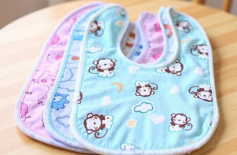 Ganpati Store Baby Fast Dry Bibs, Multicolor (Pack of 3)(Multicolor)