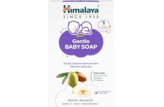 Himalaya Gentle Baby Soap for Newborns | No Post Bath Dryness – 125g | Gentle Cleansing With Phyto-Oil Complex of 100% Natural Oils of Almond & Olive| #1 Doctor Recommended Brand