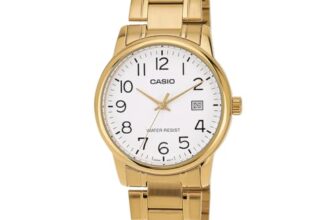 Casio Enticer Men Analog White Dial Men MTP-V002G-7B2UDF (A2312)