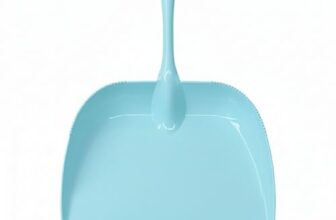 FLAIR Estella Dustpan – Comfortable Grip, Deep Pan Design, Ideal for Everyday Cleaning (Blue)