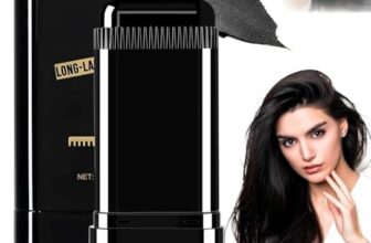 SUPER ANGEL 2 in 1 Instant Hair Color Stick With Built-In Comb, Safe-And Waterproof and Sweat-Proof Hairs Dyes Comb,Instant and Best Hair Care, for Women & Men, Korean Hair Color Easy Application BLACK