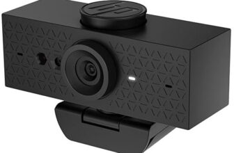 HP 620 Full HD Webcam 1080p, with Microphone, Night vision, USB Connectivity, 3.0 Type-A, Auto Focus and Zoom, 360� Swivel, Adjustable Field of View, Zoom Certified, 1-Year Limited Warranty(Black)