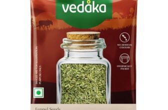 Amazon Brand – Vedaka Fennel (Saunf) Whole, Small, 100 g