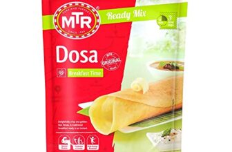 MTR Plain Dosa Mix – Breakfast Mix | Quick Breakfast | Instant Ready to Cook Mix | Ready-To-Make South Indian Breakfast | 500g