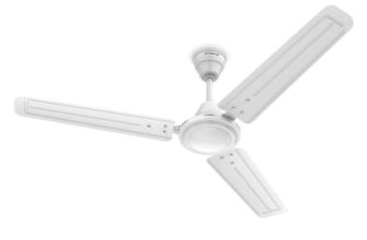 Goldmedal Vayu 400 1200 mm BEE Certified Star Rated Economy Ceiling Fan For Home and Office | Amazingly Efficient |Ultra High Speed |Better Air Circulation |2 years Warranty (White)