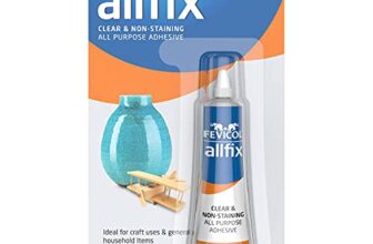 Pidilite Multi-Purpose Allfix Clear & Non-Staining Adhesive (20ml)