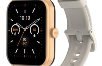 Noise Pulse 2 Max 1.85″ Display, Bluetooth Calling Smart Watch, 10 Days Battery, 550 NITS Brightness, Smart DND, 100 Sports Modes, Smartwatch for Men and Women (Blush Beige)