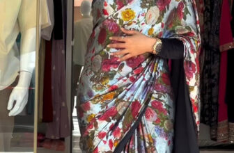 KITKET FASHION Floral Print Daily Wear Tussar Silk Saree(Multicolor)