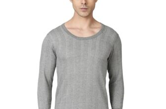 Dixcy Scott-Men-Seasonal wear-(category)-Thermal-(Style ID)-K1-PR5242LW-(Color)-GREY MELANGE-Pack of1-(Size)L
