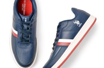 U.S POLO ASSN. Gael NVY Men Navy Sneaker -(Uk8)(Us9)(2Fd24303N01)