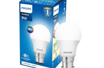 Philips 9-Watts B22 LED Cool Day White LED Bulb, Pack of 1, (Ace Saver)