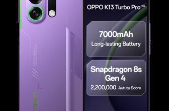 OPPO K13 Turbo Pro 5G (Purple Phantom, 256 GB)(8 GB RAM)