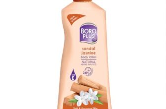 BoroPlus Sandal & Jasmine Body Lotion | Natural Herbs Infused | 24 hrs Moisturisation | For Soft & Fragrant Skin | All Seasons|All Skin Types|No Added Parabens|400ml