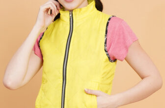 9 impression Sleeveless Solid Women Jacket