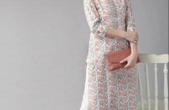 JUGNU TEXTILES Women Embroidered Straight Kurta(White)