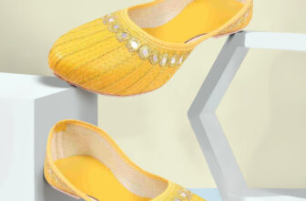 ZIYARAT COLLECTION Jutis Bellies For Women(Yellow , 6)