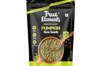 True Elements Pumpkin Seeds 150g – Premium AAA Grade Raw Seeds for Eating | Immunity Booster Seeds | Diet Snacks | High in Protein