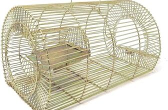 HiCare Mouse/Rat Trap for catching Small & Large Size Rats, Chuha Pinjara, Iron cage, Rat cage, Rat tra cage for use in House, Warehouses, Food Units, Hotel etc (Big Trap)
