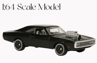 Arizuul 1:64 1970 Dodge Challenger Die-Cast Mini Toy Car Diecast Cars Pull Along Toy(Black, Red, Blue, Pack of: 1)