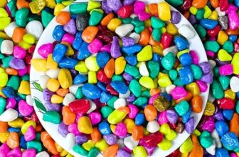 Foodie Puppies Colored Decorative Multicolor Stones – (1Kg, Small) for Home, Outdoor Decoration, Art & Craft, Vase Fillers, Aquarium, Fish Tank, Garden, Lawn, Multi-Purpose Unplanted Substrate