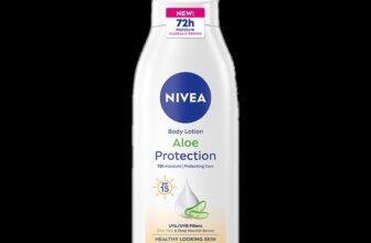 NIVEA Aloe Protection, Hydrating Moisturizer Body Lotion, Natural Aloe Vera & SPF 15(400 ml)