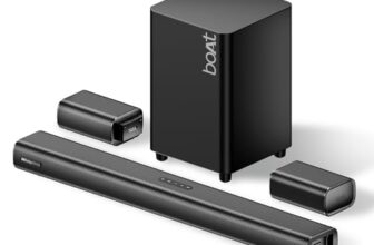 boAt [2026 Launch] Aavante Prime X, Truly Wireless, Detachable Satellites, Dolby Atmos, 7.1.4CH 700W, Wireless Subwoofer, FREE Installation & Video Demo,Sound bar Home Theatre Soundbar (Premium Black)