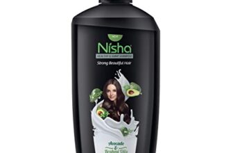 Nisha Avocado & Brahmi Shampoo For Strong and Shiny Hair, 650 ML