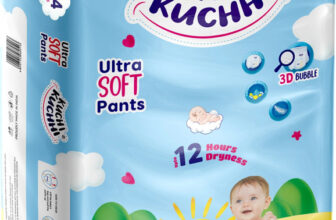 KUCHI KUCHHI Premium super soft baby diaper with a 3D bubble top – M(54 Pieces)