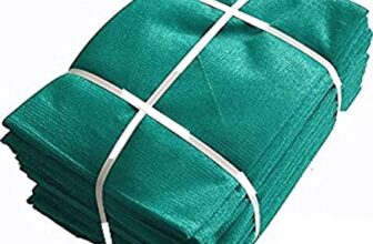 BENAVJI UV Stabilized Agro Greenhouse and Garden Shade Net – 50% UV Protection for Plants, Pets Ideal for Sun Protection, Privacy, and Windbreak in Gardens, Balconies. Size 16FT X 5FT