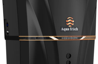 Aqua Frisch Storm Black Copper with Orp+Alkaline+Ro+Uf+Tds Adjuster+Antioxidant 12 L RO Water Purifier with Prefilter(Black)