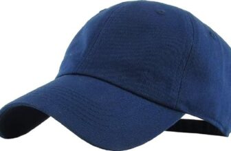 FashMade Cotton Baseball Cap – Adjustable, Unisex, Summer Protection (Navy Blue)