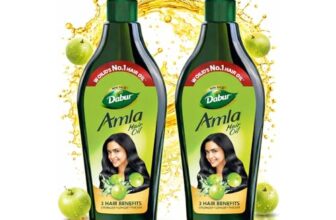Dabur Amla Hair Oil – 1100ml (550ml x 2) | For Strong, Long and Thick hair | Nourishes Scalp | Controls Hair Fall, Strengthens Hair & Promotes Hair Growth