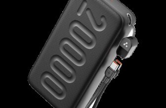 Ambrane 20000 mAh 22.5 W Compact Power Bank(Black, Lithium Polymer, Power Delivery 3.0, Quick Charge 3.0 for Mobile, Smartwatch, Earbuds, Tablet)