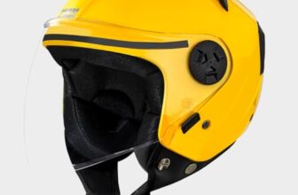 STUDDS Vogue ISI Certified Open Face Motorcycle Helmet for Men and Women