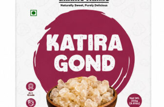 GRANIC FARMS Gond Katira Pure Box | Edible Gum | Tragacanth Gum, Crystals | Kathila Gum, | Dried Gum(1 x 250 g)