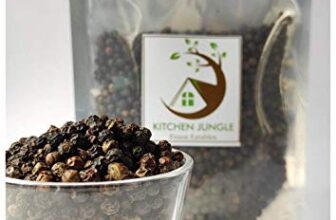 Kitchen Jungle Black Pepper Whole Pepper Corn (Kali Mirch Sabut) Grade – Big Size (100 Grams)