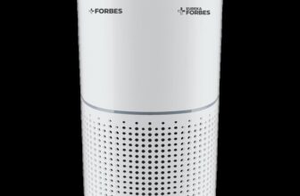 EUREKA FORBES Air Purifier 270 with True HEPA H13 Filter & Surround 360? Air Intake Technology| Removes 99.97% PM2.5, Dust, Allergens, Bacteria & Pollen| 4-Stage Purification| Covers Area up to 365 Sq. Ft.| PM2.5 Colour Indicator | Auto Mode | Filter change indicator | Sleep Mode | Timer Portable Ro