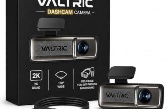 Valtric Dashcam for Cars | 2K Quad HD Car Dash Camera with Built-in WiFi & App | 170° Wide Angle Lens |Supports Up to 512GB microSD | India’s first to include an OBD cable for 24/7 parking monitoring.