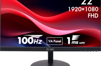 MarQ by Flipkart 55.88 cm (22 inch) Full HD VA Panel Monitor (22FHDMEQPUUB)(Response Time: 1 ms, 100 Hz Refresh Rate)