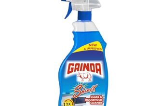 Gainda ShineX Glass & Household Cleaner Surface Cleaning Spray Bottle Streak-free Cleanser for Mirror, Home Appliances & Commercial Use -500ml