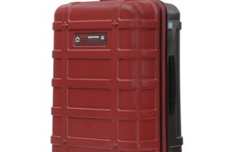 uppercase Cargo Trolley Bag Dual-Tone Sustainable Hardsided Luggage Secure Combination Lock Scratch-Proof Surface Mesh ConviPack Suitcase for Men & Women 2000 Days Warranty