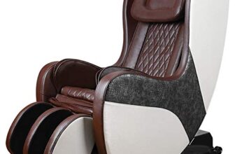 Lifelong LLM549 Full Body Massage Chair with Recliner and powerful 3D back and Leg Massage for Home| Massage chair for Full Body Relaxation at Home, 1 Year Warranty, Electric, Brown