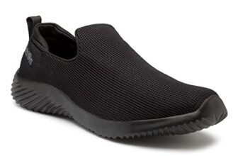Action-ATG-710 Lightweight Comfortable Cushioned Walking Shoes for Men Full-Black