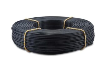 Anchor By Panasonic 180 Meter FR-LSH 1.5 sq mm Wire, 100% Electrolytic Tough Pitch and Pure Copper, Class 5 Flexible Conductor & IS 694:2010 Certified Wire for Home and Industrial Usage (Black)