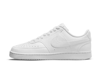 Nike Women W Court Vision LO NN White/White-White Basketball Shoes 7 UK