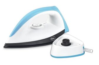 PIGEON AUTOMATIC CORDLESS ELECTRICAL DRY IRON – BLUE