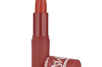 INSIGHT Matte Lipstick | Soft Matte Finish | Highly Pigmented Formula | Ultra Creamy | Intense Color Payoff | Fade-Proof Lipstick |WARM NUDE-4.2g