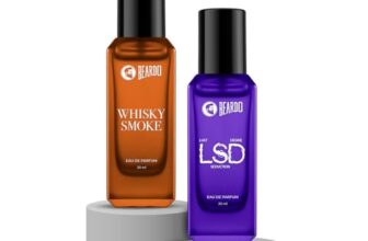 Beardo Dual Intensity- LSD & Whisky Smoke Perfume for Men (20ml x 2) | Long Lasting Fragrance | Long Lasting Perfume for Men | Gift for Men | Gift for Friend