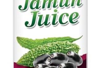 Baidyanath Ayurved Karela Jamun Juice 1L | Natural Remedy For Blood Sugar Management | Helps in Reducing the Bad Cholesterol Levels & Improves overall Health and Wellness